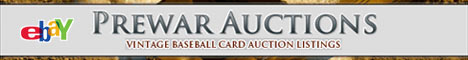 Pre-War Baseball Card Auctions - PreWarAuctions.com